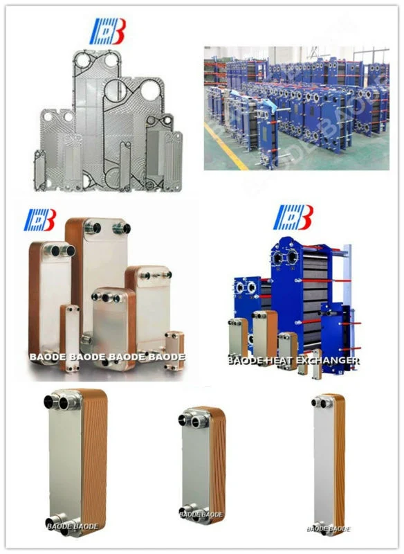 Copper Brazed Plate Heat Exchanger for Steam Heating Oil Bl95 Jxz95 AC230 AC120 AC100 F80 B500