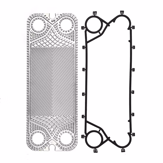 Guarnizione per scambiatore di calore a piastre con eccellente durezza per guarnizione Tranter Gc51/Gx145p/guarnizione in gomma