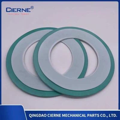 Guarnizione della ghiera in gomma siliconica PTFE di grado sanitario, guarnizione in PTFE resistente al calore per scambiatore di calore